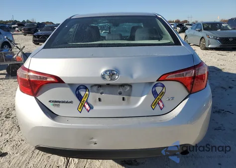 2017 Toyota Corolla L z USA, uszkodzony, nr VIN 2T1BURHE1HC929536